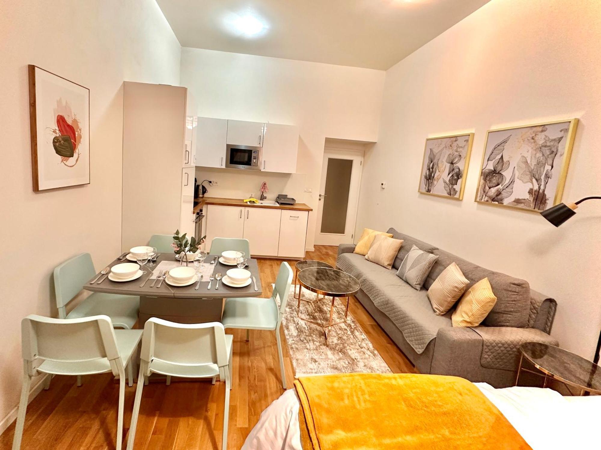 Modern 2 Bed-room In 1 With Stunning National Museum View Apartment